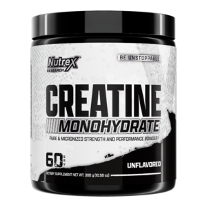 Nutrex Research Creatine Monohydrate Pure Micronized Unflavored 60 Servings 300g