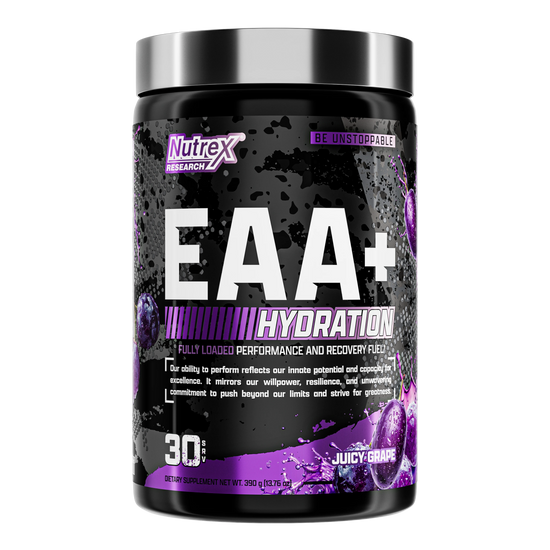 Nutrex Research EAA+ Hydration Juicy Grape 30 Servings