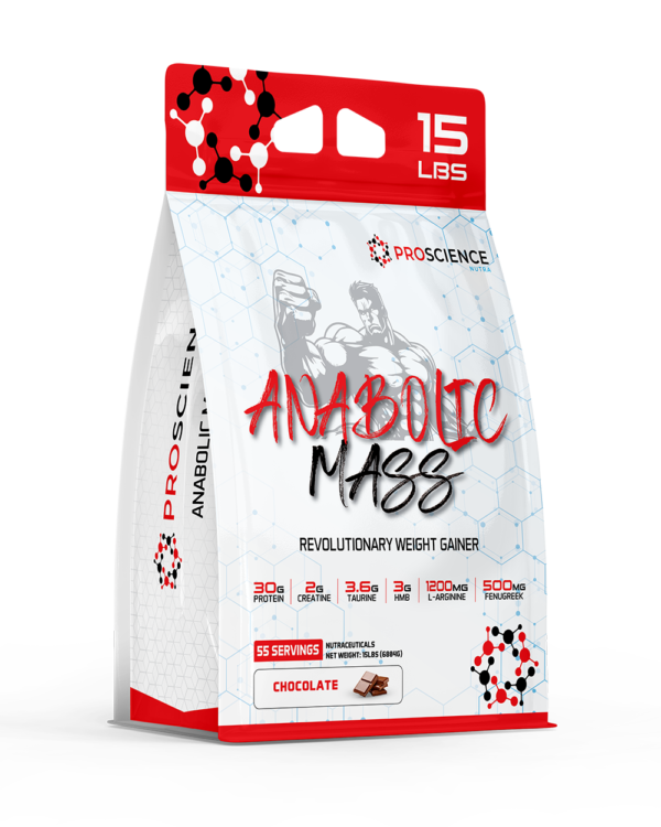 ProScience Anabolic Mass Revolutionary Weight Gainer 15lbs Chocolate