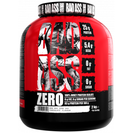 BAD ASS ZERO 100% Whey Protein Isolate Chocolate 2kg