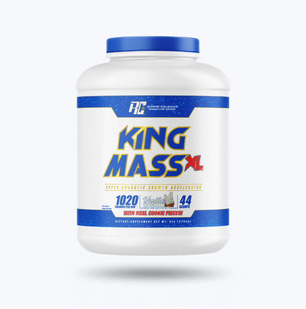 Ronnie Coleman Signature Series King Mass XL Super Anabolic Growth Accelerator Vanilla Ice Cream 6lbs